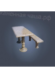 Стол-лавка №135