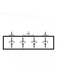 Ограда №1 для памятника