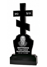 Мраморный памятник крест СТ-043