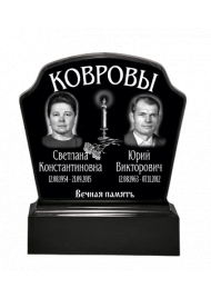 Мраморный памятник на двоих СТ-022