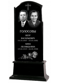 Мраморный памятник на двоих СТ-030
