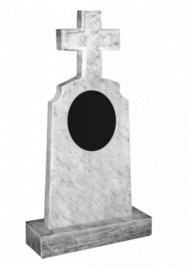 Мраморный памятник крест М-11