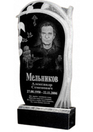 Гранитный вертикальный памятник №7