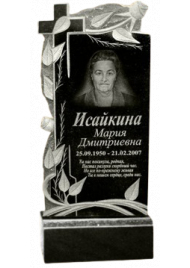 Гранитный вертикальный памятник №22