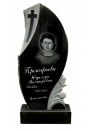 Гранитный вертикальный памятник №52