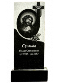 Гранитный вертикальный памятник №55