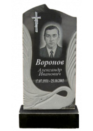 Гранитный вертикальный памятник №59