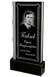 Гранитный вертикальный памятник №72