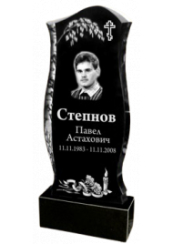 Гранитный вертикальный памятник №81