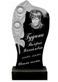 Гранитный вертикальный памятник №86