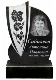 Гранитный вертикальный памятник №94