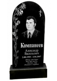 Гранитный вертикальный памятник №96