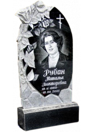 Гранитный вертикальный памятник №106