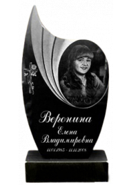 Гранитный вертикальный памятник №117