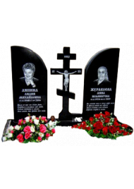 Гранитный памятник на двоих №144