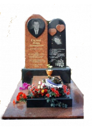 Памятник из цветного гранита ц17