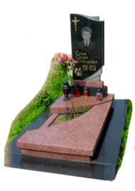 Памятник из цветного гранита ц22